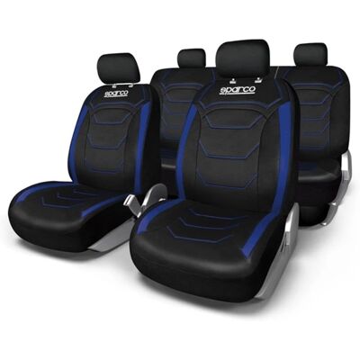 SPARCO SPS406BL - Universalt setetrekk - Polyester PVC SPARCO SPS406BL - Universalt setetrekk - Polyester PVC