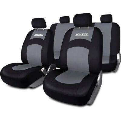 Fodera per Sedili Sparco SPCS402GR Grigia - Fodera per Sedile Auto Fodera per Sedili Sparco SPCS402GR Grigia - Fodera per Sedile Auto