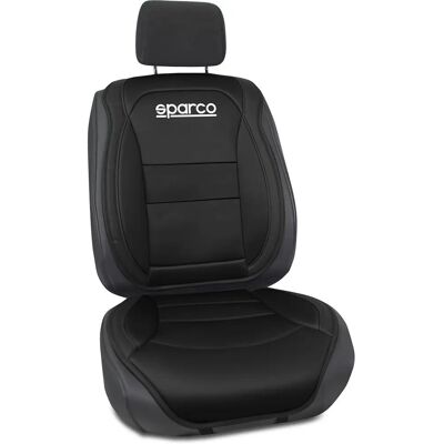 Housse de siège Sparco SPCS424BK Noire - Housse de siège auto - Publicité Housse de siège Sparco SPCS424BK Noire - Housse de siège auto - Publicité