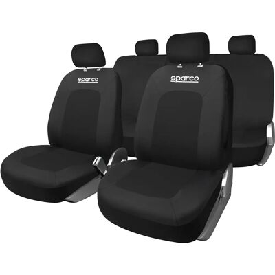 Sparco Black Car Seat Covers - Sport Model Sparco Black Car Seat Covers - Sport Model