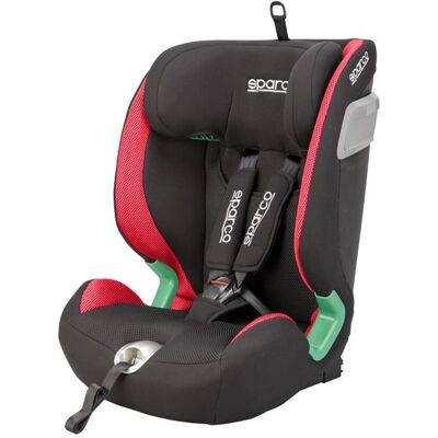 Sparco Barnestol SK5000I - ISOFIX, Sort/Rød - Barnestol Sparco Barnestol SK5000I - ISOFIX, Sort/Rød - Barnestol