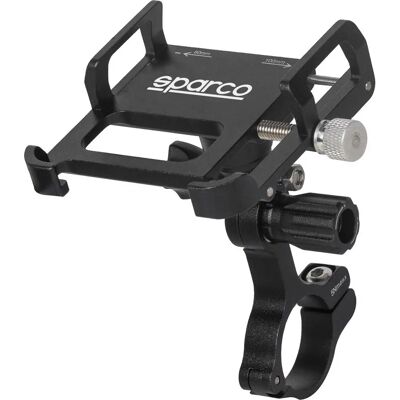 Supporto Smartphone per Bicicletta Sparco - Regolabile 90° - Alluminio Leggero Supporto Smartphone per Bicicletta Sparco - Regolabile 90° - Alluminio Leggero