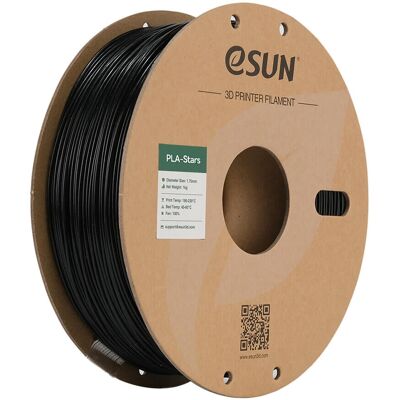eSUN Galaxy Black 1kg - PLA+ 3D filament eSUN Galaxy Black 1kg - PLA+ 3D filament
