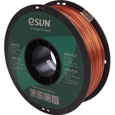 eSUN ePLA-SILK Koppar 1.75mm 3D Filament - 3D Filament eSUN ePLA-SILK Koppar 1.75mm 3D Filament - 3D Filament