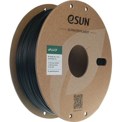 eSUN ePLA-CF 1.75 mm - 1kg - Negro - Filamento 3D eSUN ePLA-CF 1.75 mm - 1kg - Negro - Filamento 3D