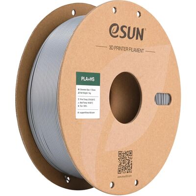 eSUN PLA+HS Plata 1,75mm 1kg - Filamento para impresión 3D eSUN PLA+HS Plata 1,75mm 1kg - Filamento para impresión 3D
