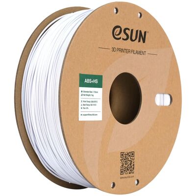eSUN Hvit 1,75mm Høyhastighets 3D Filament - 1kg eSUN Hvit 1,75mm Høyhastighets 3D Filament - 1kg