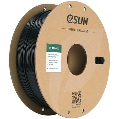 eSUN Schwarz PETG Modell - Hochgeschwindigkeits 3D-Filament eSUN Schwarz PETG Modell - Hochgeschwindigkeits 3D-Filament