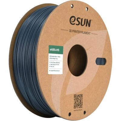 eSUN eABS+HS 1,75mm Grigio - Filamento 3D eSUN eABS+HS 1,75mm Grigio - Filamento 3D