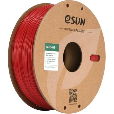 eSUN eABS+HS 1,75mm Brannbil Rød 1kg - 3D Filament eSUN eABS+HS 1,75mm Brannbil Rød 1kg - 3D Filament