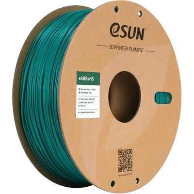 eSUN eABS+HS 1.75mm Grønn 1kg - 3D Filament eSUN eABS+HS 1.75mm Grønn 1kg - 3D Filament