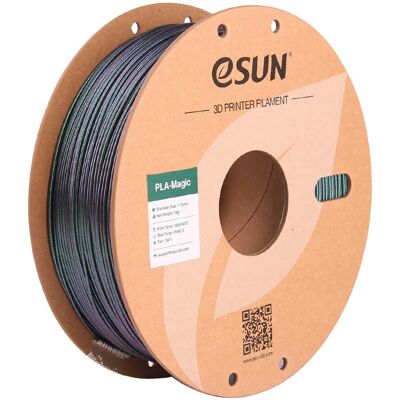 eSUN ePLA-MAGIC Dunkel Twinkling Grün 1kg - 3D Filament eSUN ePLA-MAGIC Dunkel Twinkling Grün 1kg - 3D Filament