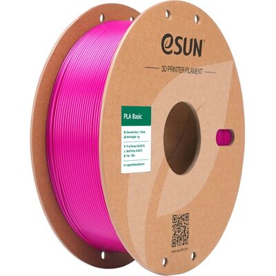 eSUN PLA BASIC Polylactic acid (PLA) Lilla 1 kg - Filament eSUN PLA BASIC Polylactic acid (PLA) Lilla 1 kg - Filament