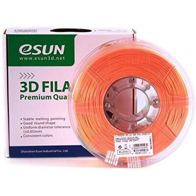 eSUN PLA+ 1,75mm Oranje 1kg 3D Filament - Impactbestendig, Eenvoudig te Printen, Goede Bedhechting eSUN PLA+ 1,75mm Oranje 1kg 3D Filament - Impactbestendig, Eenvoudig te Printen, Goede Bedhechting