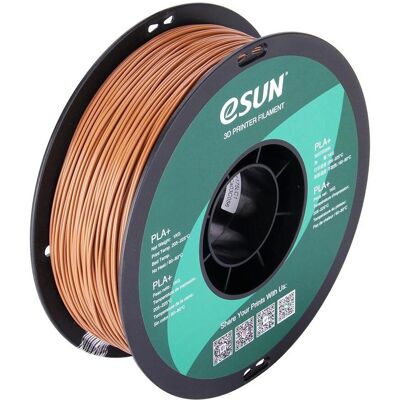 eSUN - PLA+ 1,75mm Hellbraun 1kg - Hellbraun - 3D Filament eSUN - PLA+ 1,75mm Hellbraun 1kg - Hellbraun - 3D Filament