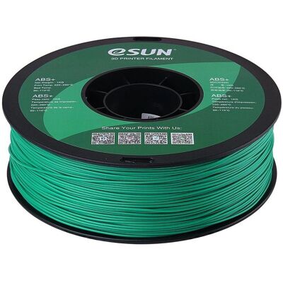eSUN ABS+ 1,75mm Grønn 1kg - 3D Filament eSUN ABS+ 1,75mm Grønn 1kg - 3D Filament