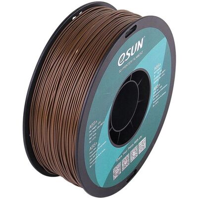 eSUN - ABS+ 1,75mm Marron 1kg - 3D Filament - Publicité eSUN - ABS+ 1,75mm Marron 1kg - 3D Filament - Publicité