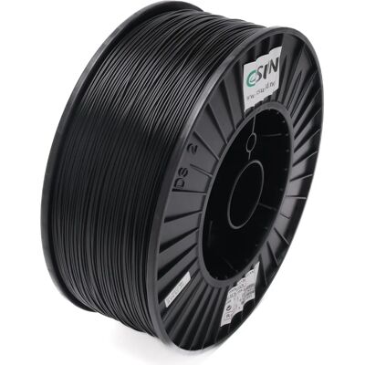 Filamento 3D PLA+ 3Kg Negro Resistente a Impactos Filamento 3D PLA+ 3Kg Negro Resistente a Impactos