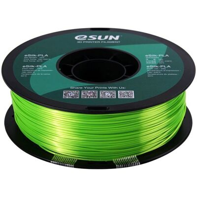 eSUN eSilk-PLA Lime 1,75mm 1kg - Filament 3D eSUN eSilk-PLA Lime 1,75mm 1kg - Filament 3D