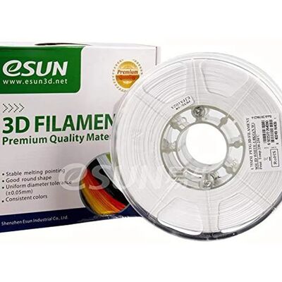 eSUN White PETG 1.75mm 1000g 3D Filament eSUN White PETG 1.75mm 1000g 3D Filament