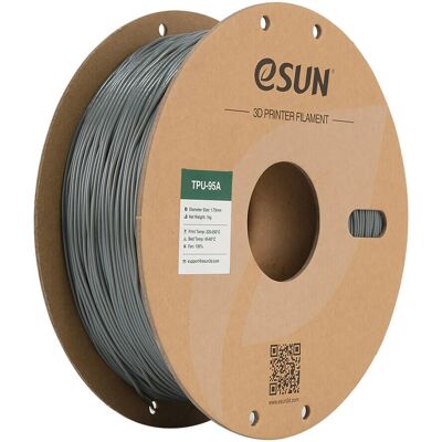 eSUN Grå TPU 1kg - 3D Filament eSUN Grå TPU 1kg - 3D Filament