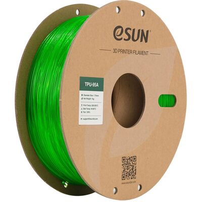 eSUN eTPU-95A Vert 1kg - Filament 3D eSUN eTPU-95A Vert 1kg - Filament 3D