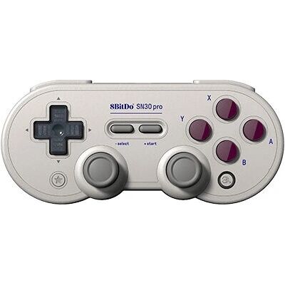 Manette pour Nintendo Switch 8BITDO SN30 Gris Bluetooth/USB - Manette - Publicité Manette pour Nintendo Switch 8BITDO SN30 Gris Bluetooth/USB - Manette - Publicité