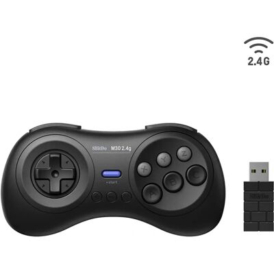 8bitdo M30 Megadrive Mini - Manette de Jeu - Publicité 8bitdo M30 Megadrive Mini - Manette de Jeu - Publicité