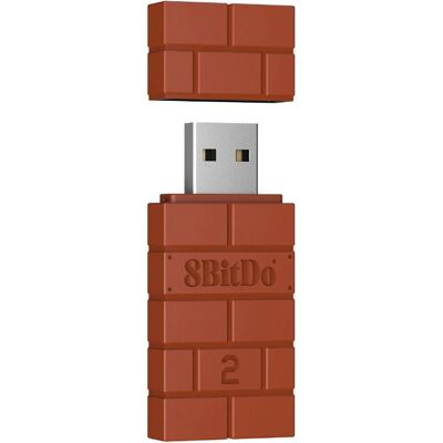 Adaptador inalámbrico Bluetooth 8BitDo - Compatible con mandos Adaptador inalámbrico Bluetooth 8BitDo - Compatible con mandos