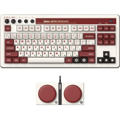 8BitDo Retro Mechanical Keyboard - Fami Edition - Mechanical Keyboard 8BitDo Retro Mechanical Keyboard - Fami Edition - Mechanical Keyboard