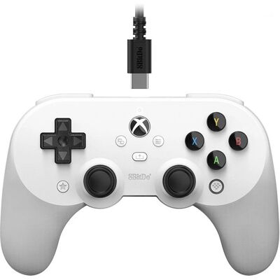 Controller Wired 8bitdo Pro 2 con Joystick Hall Effect - Bianco Controller Wired 8bitdo Pro 2 con Joystick Hall Effect - Bianco
