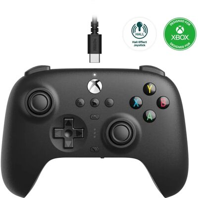 8bitdo Ultimate Wired Controller für Xbox mit Hall Effect Joystick - Schwarz 8bitdo Ultimate Wired Controller für Xbox mit Hall Effect Joystick - Schwarz