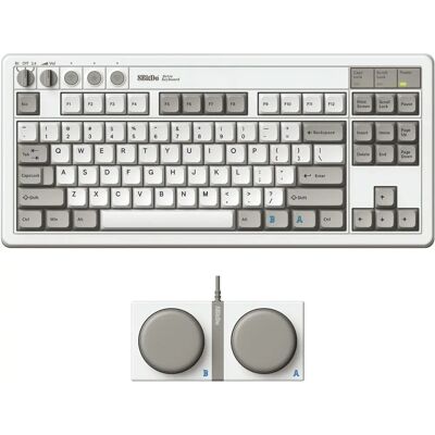 Teclado Mecánico Retro 8BitDo - Edición M - Inalámbrico, Diseño Retro Teclado Mecánico Retro 8BitDo - Edición M - Inalámbrico, Diseño Retro