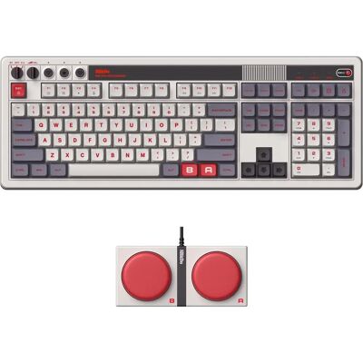 8bitdo Retro 108 Tastiera Meccanica Wireless - Edizione N - Tastiera Meccanica 8bitdo Retro 108 Tastiera Meccanica Wireless - Edizione N - Tastiera Meccanica