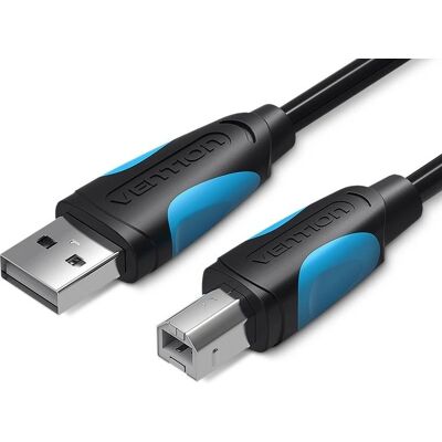 Vention VAS-A16-B150 1,5 m USB Druckerkabel - Schwarz Vention VAS-A16-B150 1,5 m USB Druckerkabel - Schwarz