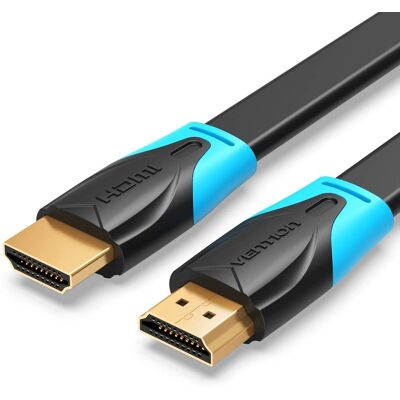 Vention VAA-B02-L300 3m HDMI Kabel - Hochgeschwindigkeit 4K Flach Vention VAA-B02-L300 3m HDMI Kabel - Hochgeschwindigkeit 4K Flach