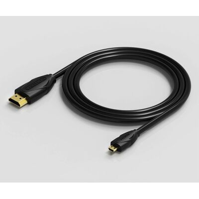 Vention VAA-D03-B100 1m HDMI Micro zu Standard - Schwarz Vention VAA-D03-B100 1m HDMI Micro zu Standard - Schwarz