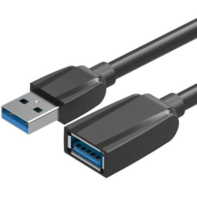 Vention USB 3.0 hosszabbító kábel - 1M Fekete Vention USB 3.0 hosszabbító kábel - 1M Fekete