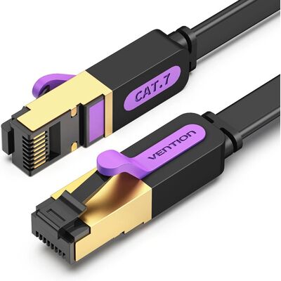 Vention ICABK Síťový Kabel - Plochý Cat7 8m Vention ICABK Síťový Kabel - Plochý Cat7 8m
