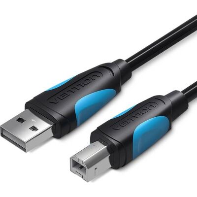 Vention USB Druckerkabel - 10m - Schwarz - Unterstützt USB 2.0 Vention USB Druckerkabel - 10m - Schwarz - Unterstützt USB 2.0