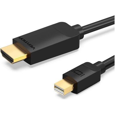 Vention HDMI zu Mini DisplayPort, schwarz - 2m Vention HDMI zu Mini DisplayPort, schwarz - 2m