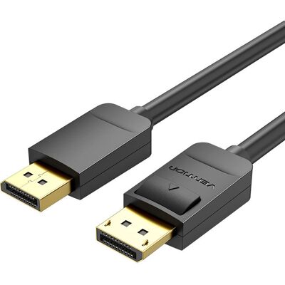 Vention Schwarzes 3m DisplayPort Kabel - DisplayPort 1.2 4K Vention Schwarzes 3m DisplayPort Kabel - DisplayPort 1.2 4K