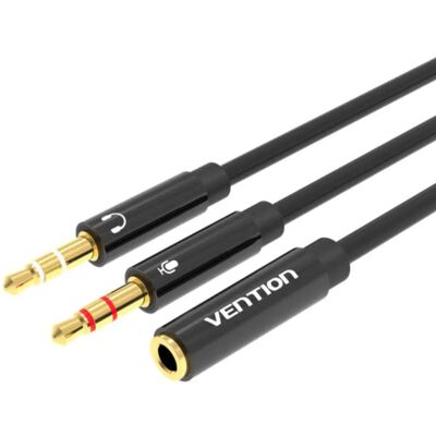 Diviseur audio Vention BBTBY - Câble 2 en 1 3,5 mm - Publicité Diviseur audio Vention BBTBY - Câble 2 en 1 3,5 mm - Publicité