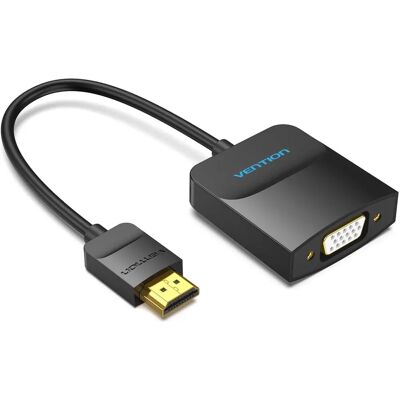 Adaptador HDMI a VGA Vention 42154 - Cable de video, Negro Adaptador HDMI a VGA Vention 42154 - Cable de video, Negro
