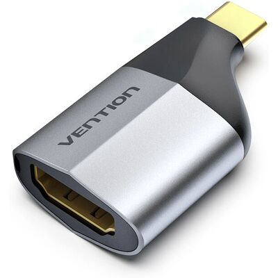 Vention TCAH0 USB grafický adaptér - 3840x2160 - Černá, Šedá Vention TCAH0 USB grafický adaptér - 3840x2160 - Černá, Šedá