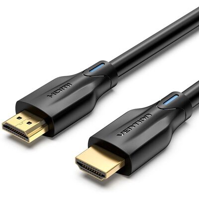 Vention AANBH HDMI-kaapeli - 2m Musta - HDMI 2.1 8K Vention AANBH HDMI-kaapeli - 2m Musta - HDMI 2.1 8K