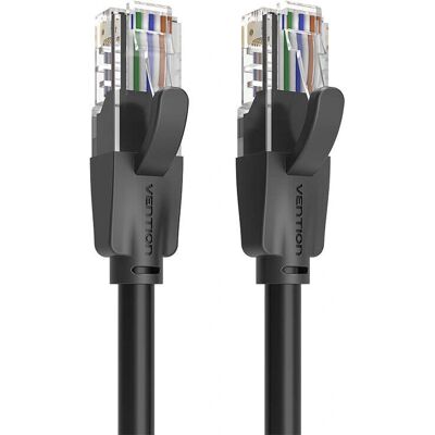 Síťový kabel Vention IBEBU Cat.6 - 35m Černý - Síťový kabel Síťový kabel Vention IBEBU Cat.6 - 35m Černý - Síťový kabel