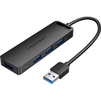 Vention CHLBD USB-Hub mit 4 Ports - Schwarz - USB 3.2 Gen 1 Vention CHLBD USB-Hub mit 4 Ports - Schwarz - USB 3.2 Gen 1
