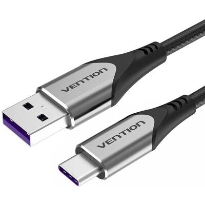Vention Kabel USB-C na USB 2.0 - 3m Šedá - Kabel Vention Kabel USB-C na USB 2.0 - 3m Šedá - Kabel