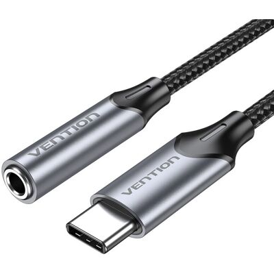Cavo audio USB-C a 3,5 mm Vention BGMHA - Grigio Cavo audio USB-C a 3,5 mm Vention BGMHA - Grigio